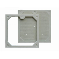 Placa de polipropileno reforzada y placa de filtro de marco.